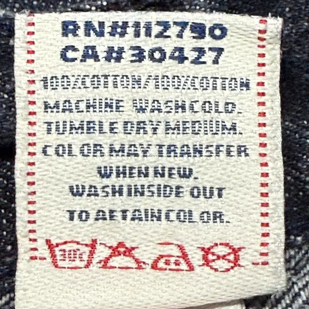 True Religion Joey‎ Jeans Mens 36 Blue World Tour Dark Wash Actual 36X32 USA